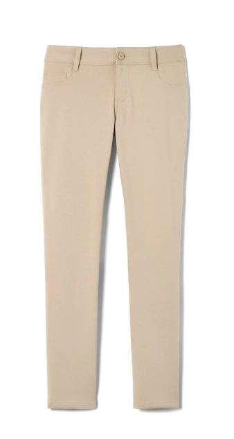 Girls’ Slim Fit Stretch Ponte Pant