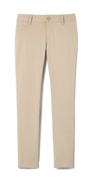 Girls’ Slim Fit Stretch Ponte Pant