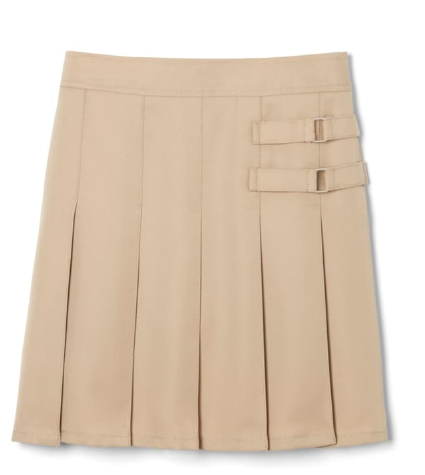 Pleated Two-Tab Skort